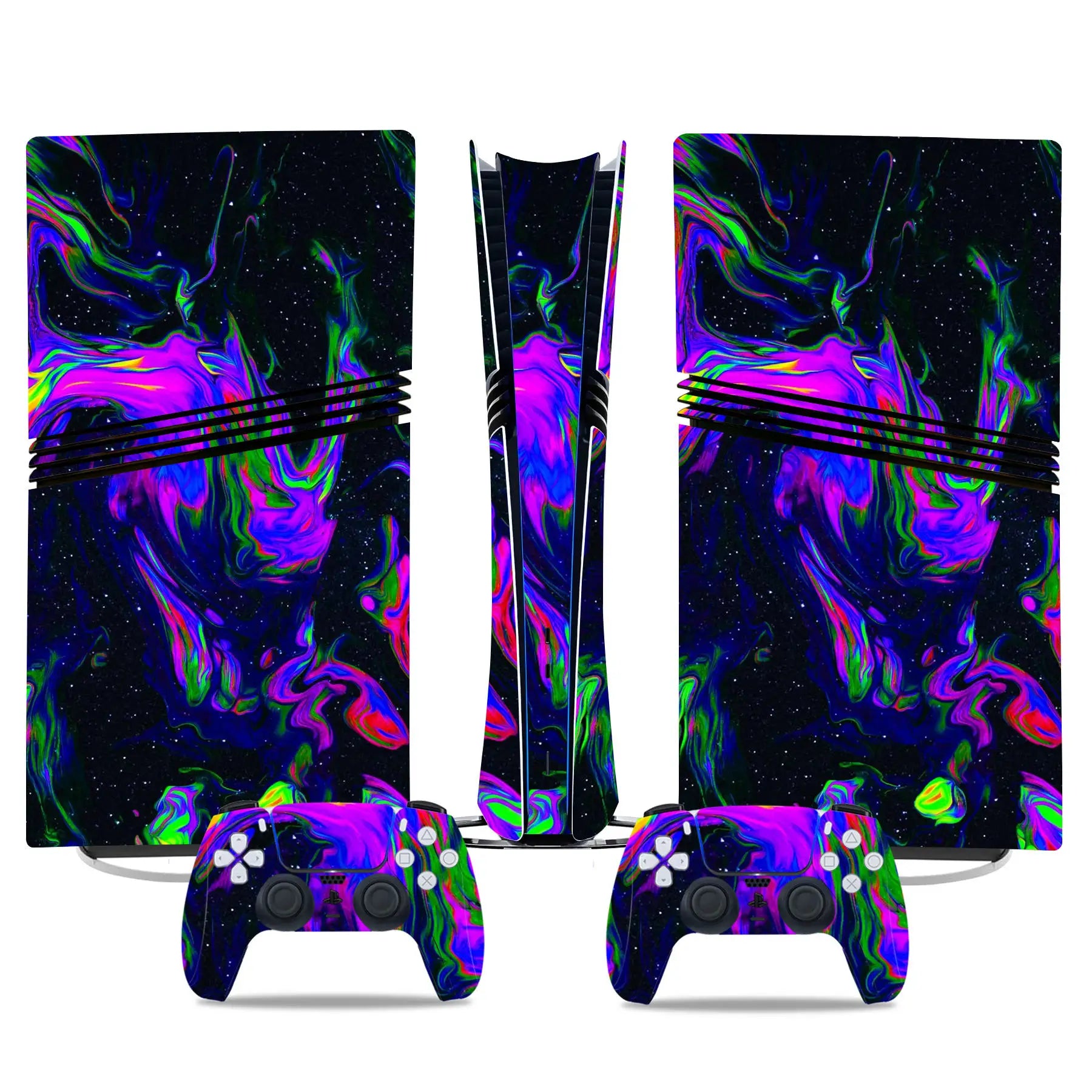 Game PS5 Pro Digital Skin Sticker Decal Cover for Console and 2 Controllers New PS5 Pro Digital Skin Vinyl