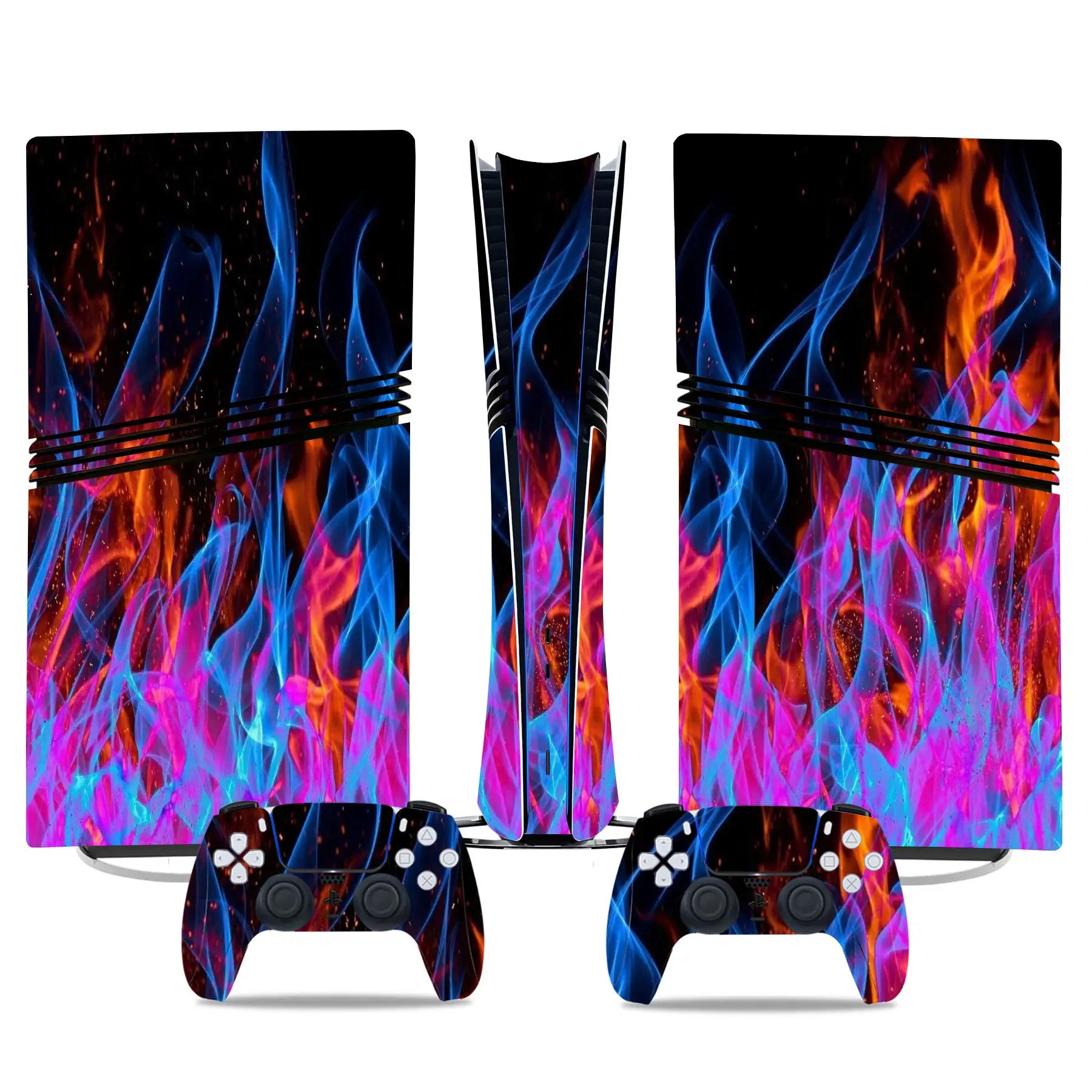 Game PS5 Pro Digital Skin Sticker Decal Cover for Console and 2 Controllers New PS5 Pro Digital Skin Vinyl