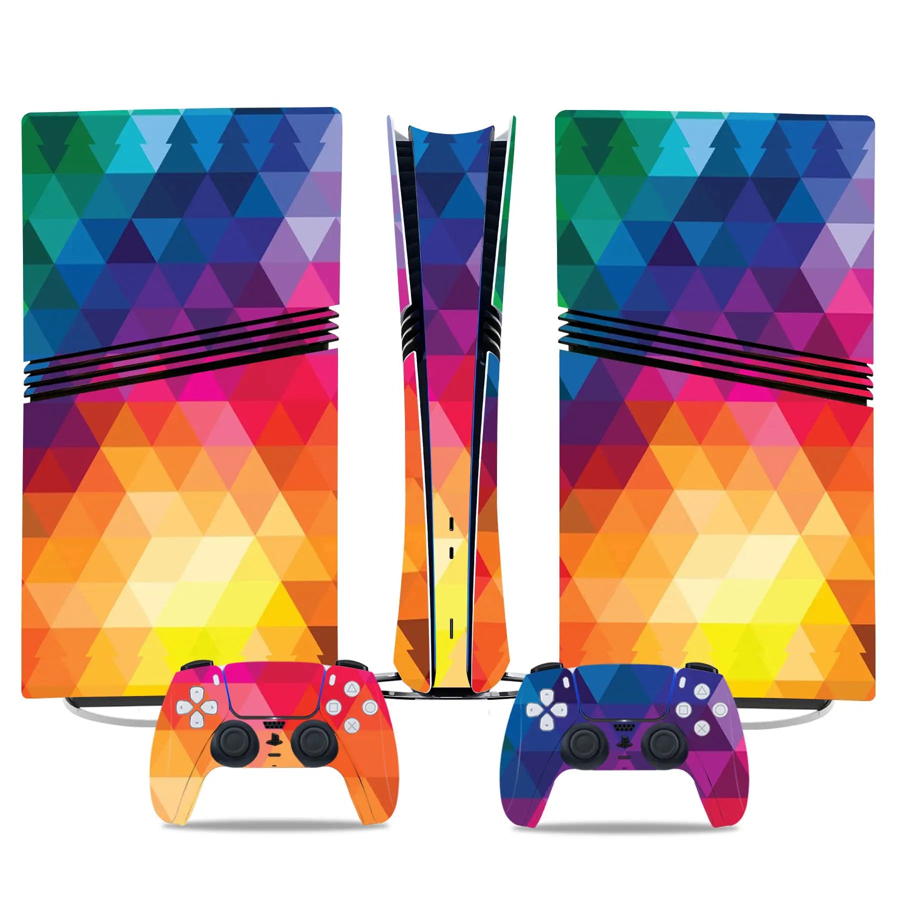 Game PS5 Pro Digital Skin Sticker Decal Cover for Console and 2 Controllers New PS5 Pro Digital Skin Vinyl