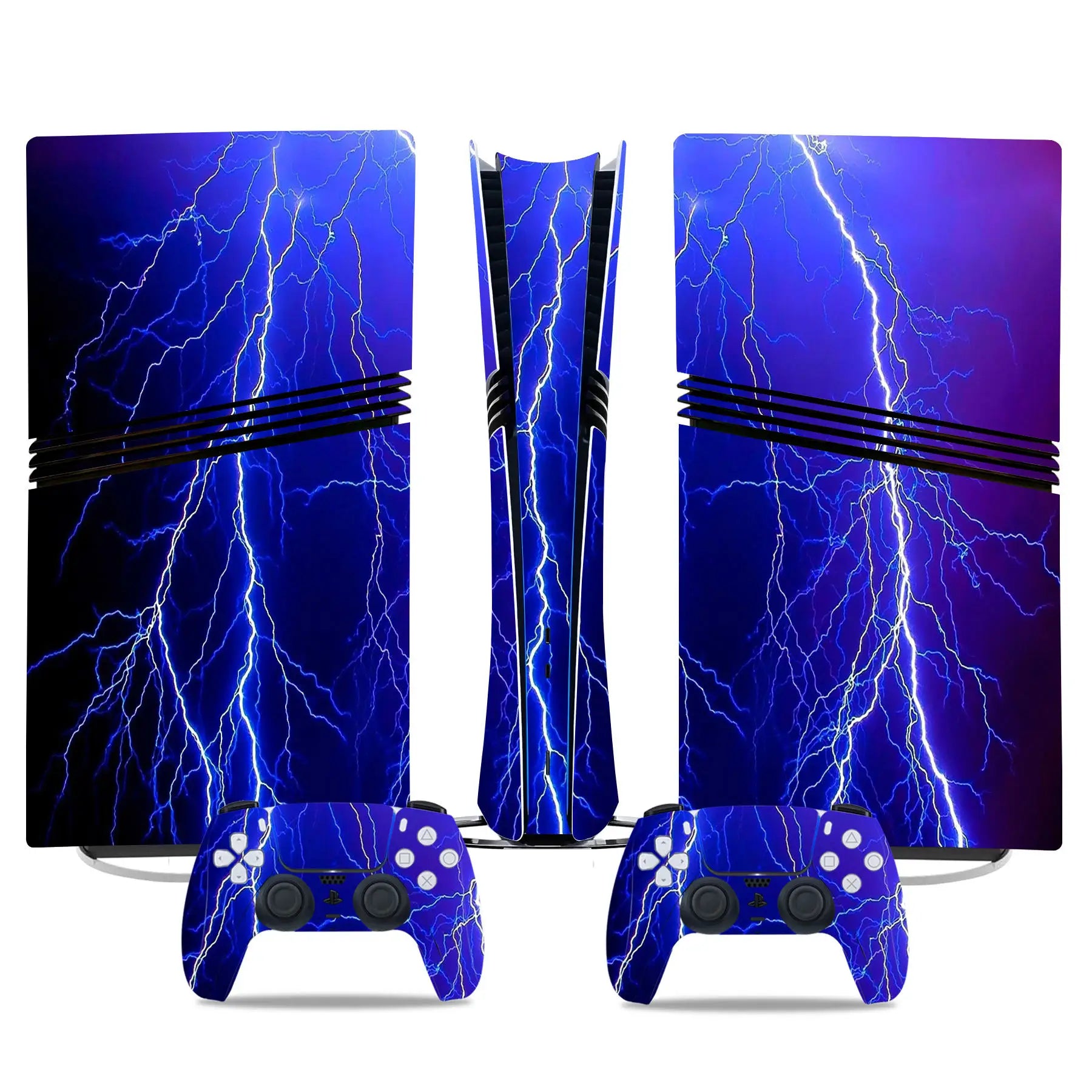 Game PS5 Pro Digital Skin Sticker Decal Cover for Console and 2 Controllers New PS5 Pro Digital Skin Vinyl