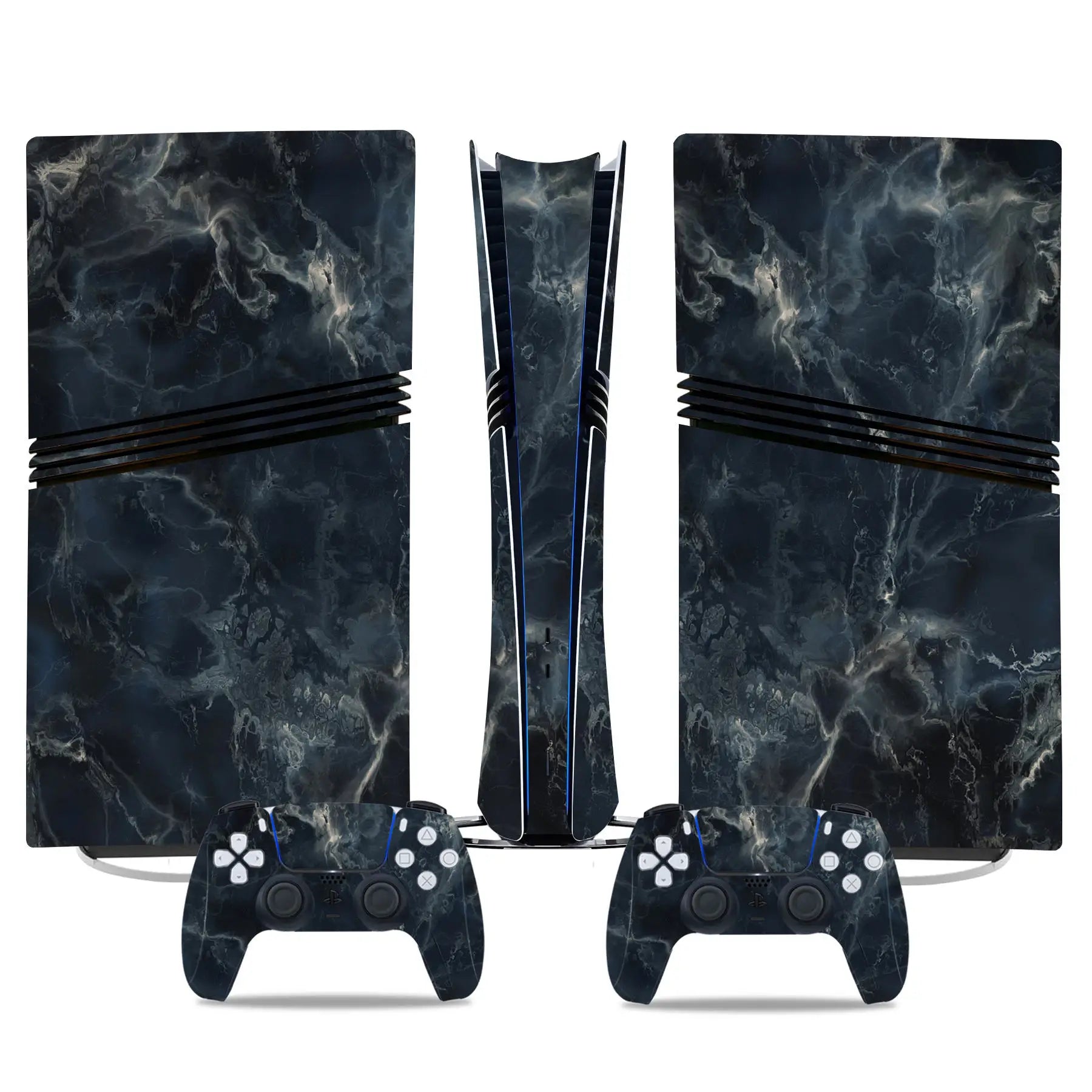 Game PS5 Pro Digital Skin Sticker Decal Cover for Console and 2 Controllers New PS5 Pro Digital Skin Vinyl