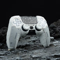 Tactical Mecha Matte Silicone Soft Protector Sticker Skin for Sony Dualsense 5 PS5 Controller Case Thumb Stick Grip Cap Cover