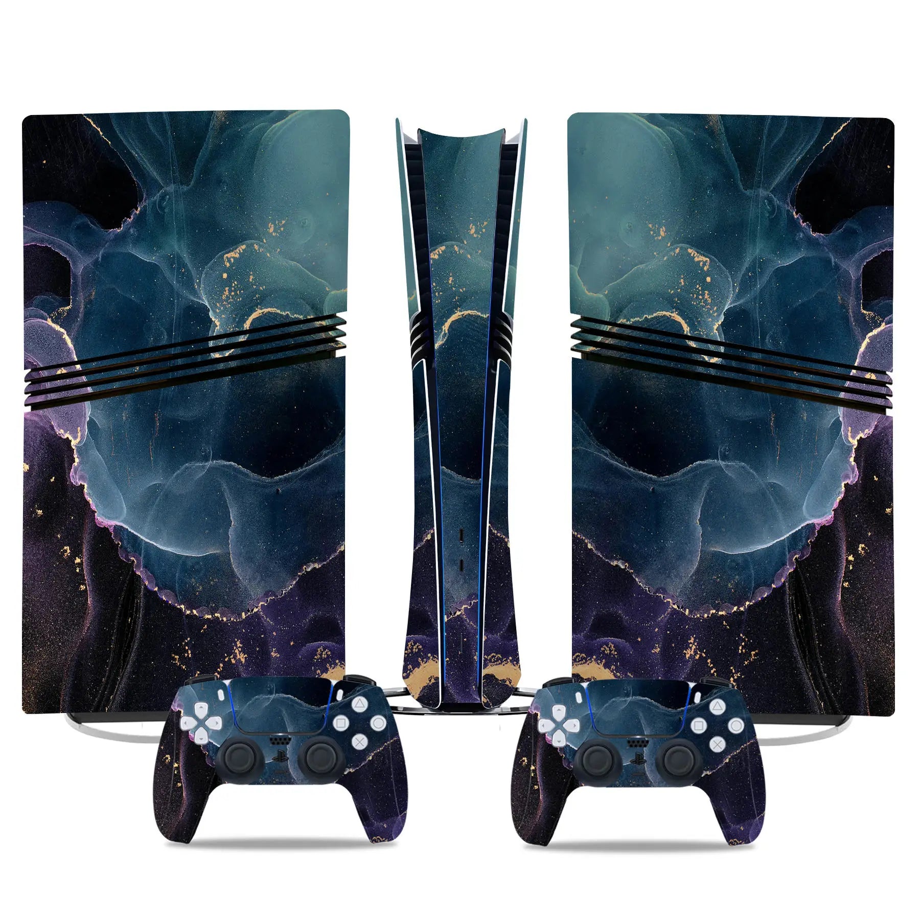 Game PS5 Pro Digital Skin Sticker Decal Cover for Console and 2 Controllers New PS5 Pro Digital Skin Vinyl