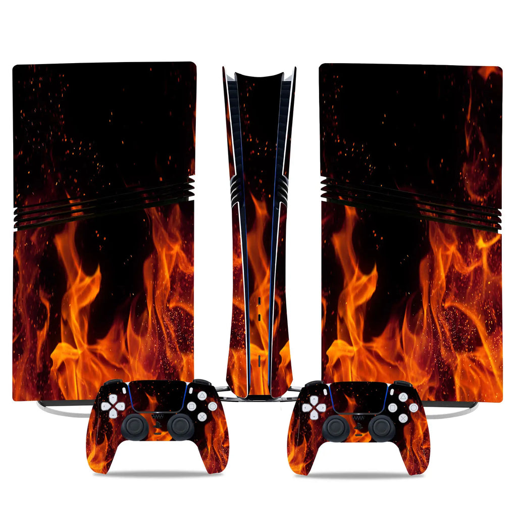 Game PS5 Pro Digital Skin Sticker Decal Cover for Console and 2 Controllers New PS5 Pro Digital Skin Vinyl