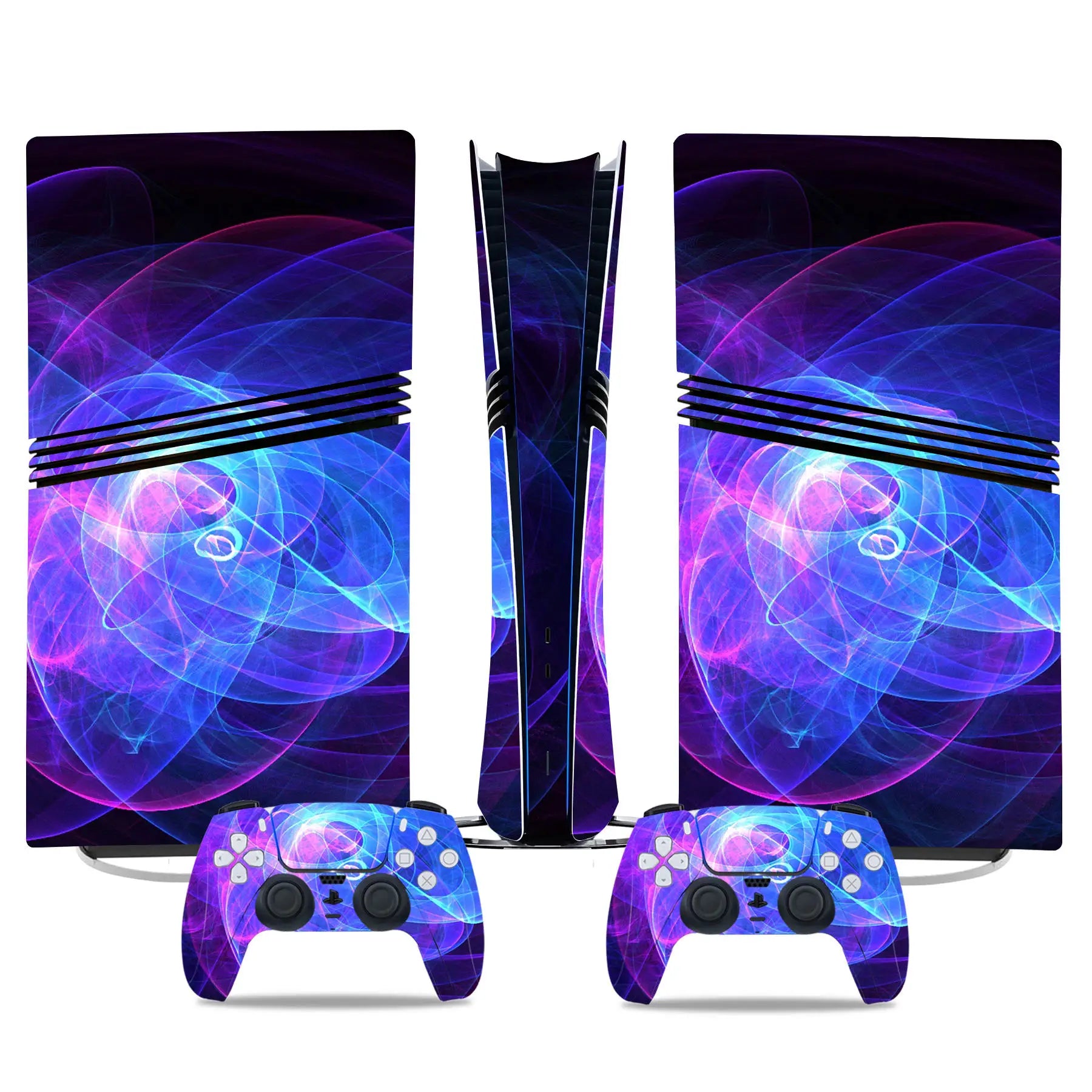 Game PS5 Pro Digital Skin Sticker Decal Cover for Console and 2 Controllers New PS5 Pro Digital Skin Vinyl