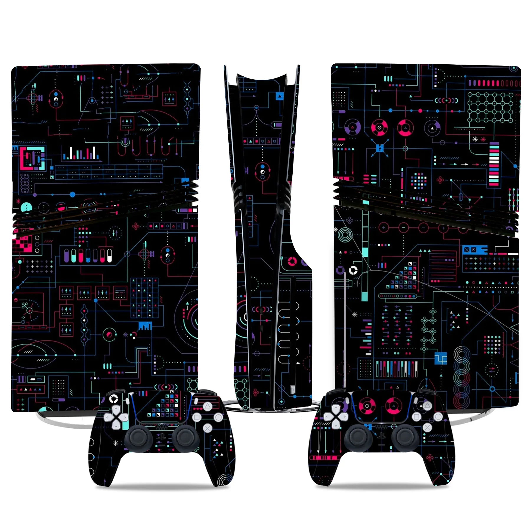 New Anime PS5 Pro Disc Skin Sticker Protector Decal Cover for Console Controller PS5 Pro Disk Skin Sticker Vinyl