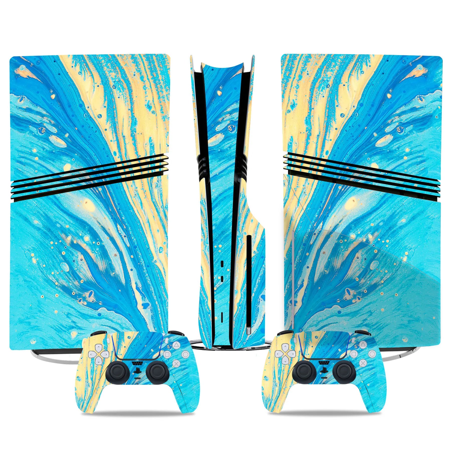 New Anime PS5 Pro Disc Skin Sticker Protector Decal Cover for Console Controller PS5 Pro Disk Skin Sticker Vinyl