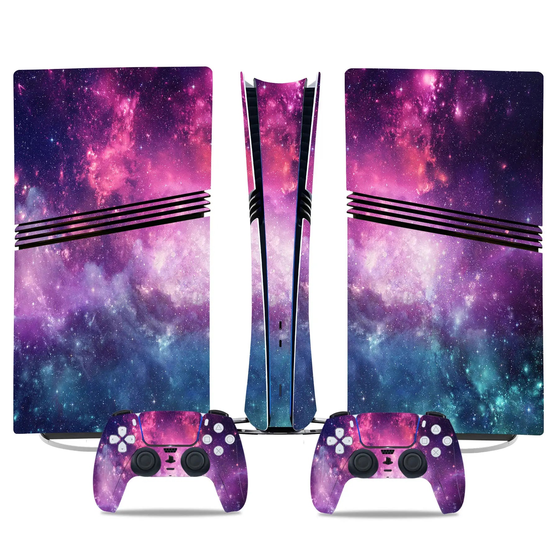 Game PS5 Pro Digital Skin Sticker Decal Cover for Console and 2 Controllers New PS5 Pro Digital Skin Vinyl