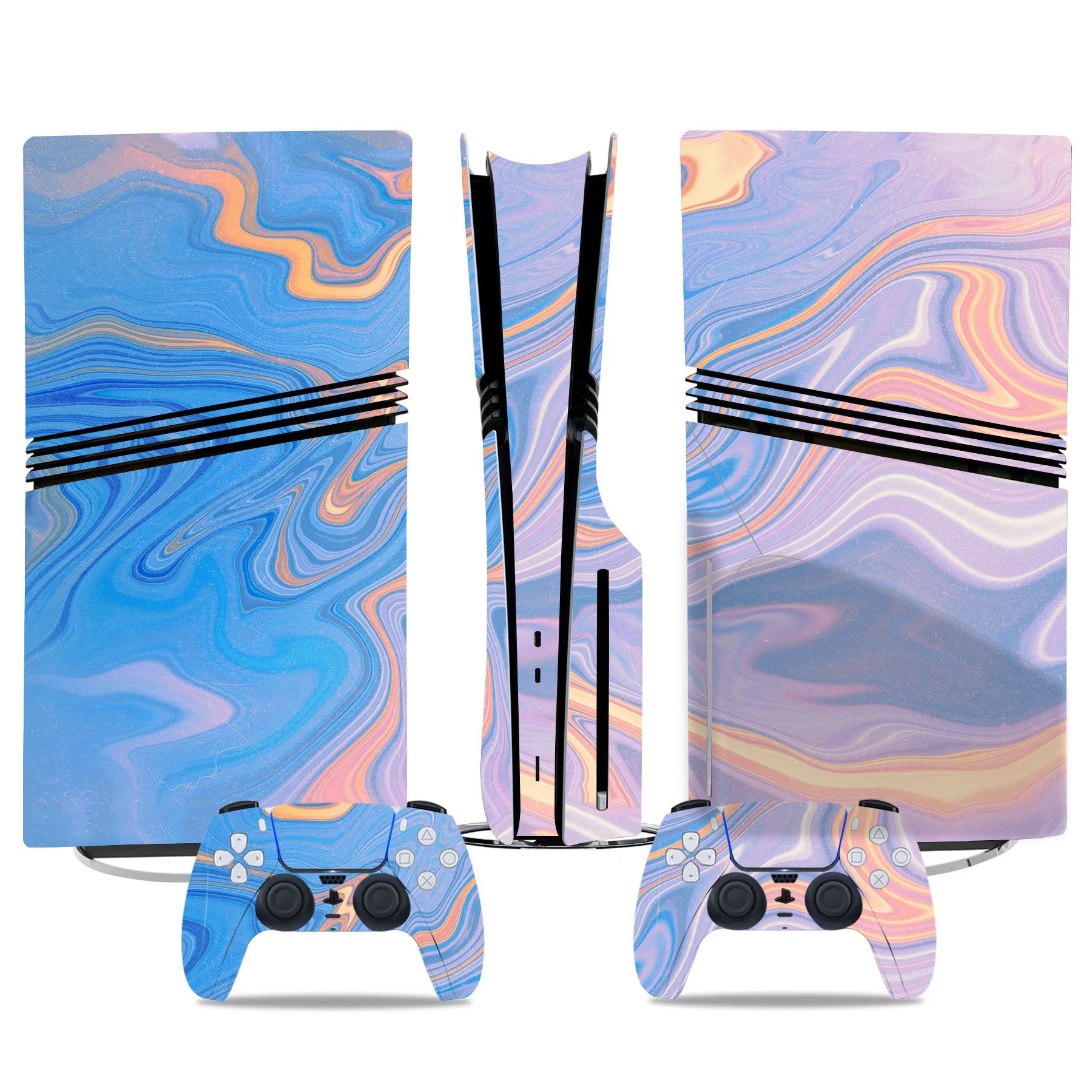 New Anime PS5 Pro Disc Skin Sticker Protector Decal Cover for Console Controller PS5 Pro Disk Skin Sticker Vinyl