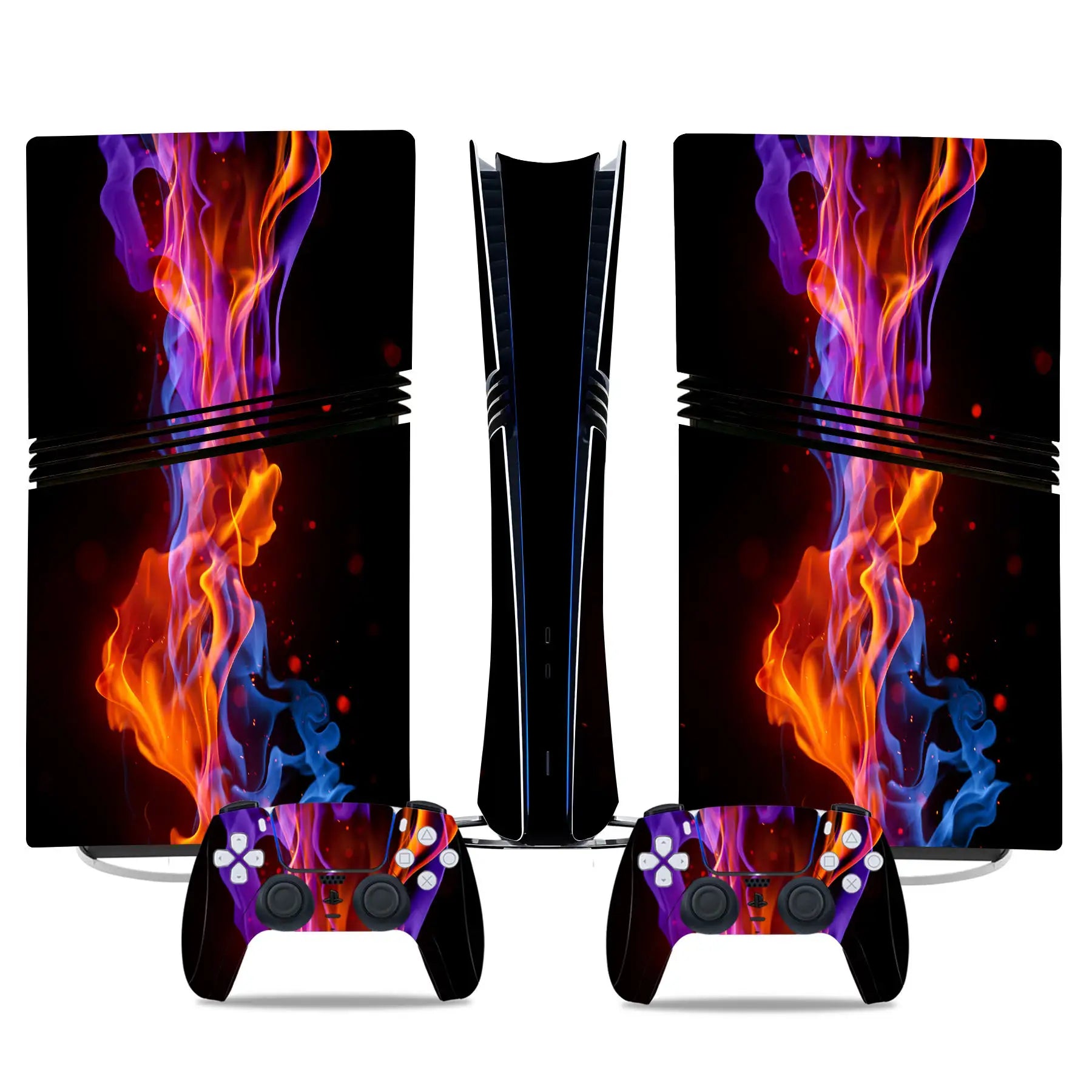 Game PS5 Pro Digital Skin Sticker Decal Cover for Console and 2 Controllers New PS5 Pro Digital Skin Vinyl